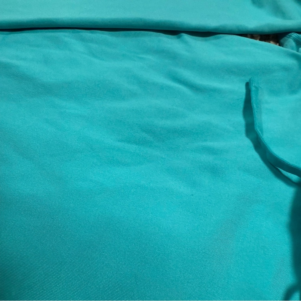 Nike Pro Women's Turquoise Hoodie - Picture 7 of 7